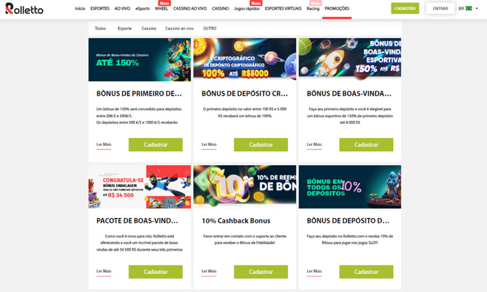 O site possui uma ampla gama de apostas em eventos esportivos famosos do Brasil e do mundo, abrangendo todos os tipos e níveis. Você também pode aproveitar os jogos de apostas em eSports, que são novidades no mercado de apostas. Confira algumas das alternativas que este site oferece: